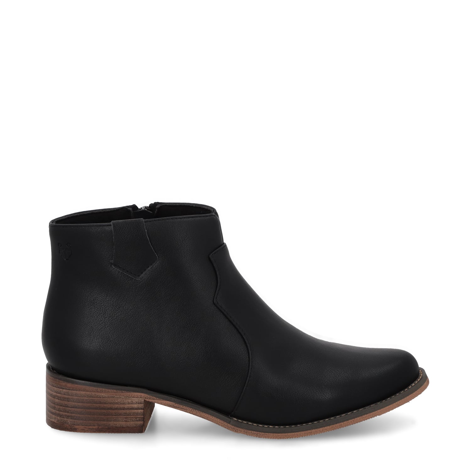 BOTIN PLANO NEGRO MUJER 13556 - 1