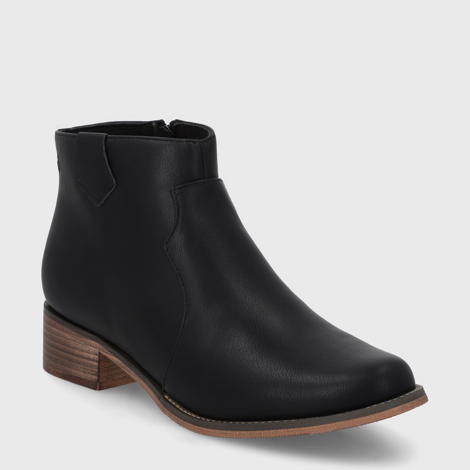 BOTIN PLANO NEGRO MUJER 13556 - 2