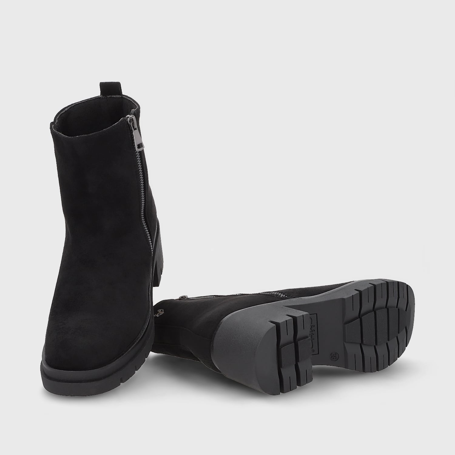 BOTIN PLATAFORMA NEGRO MUJER 46203 - 7