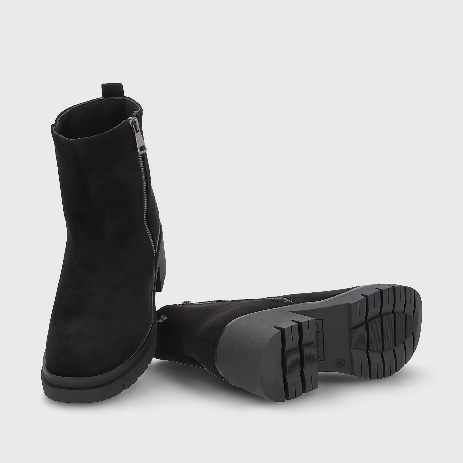 BOTIN PLATAFORMA NEGRO MUJER 46203 - 7