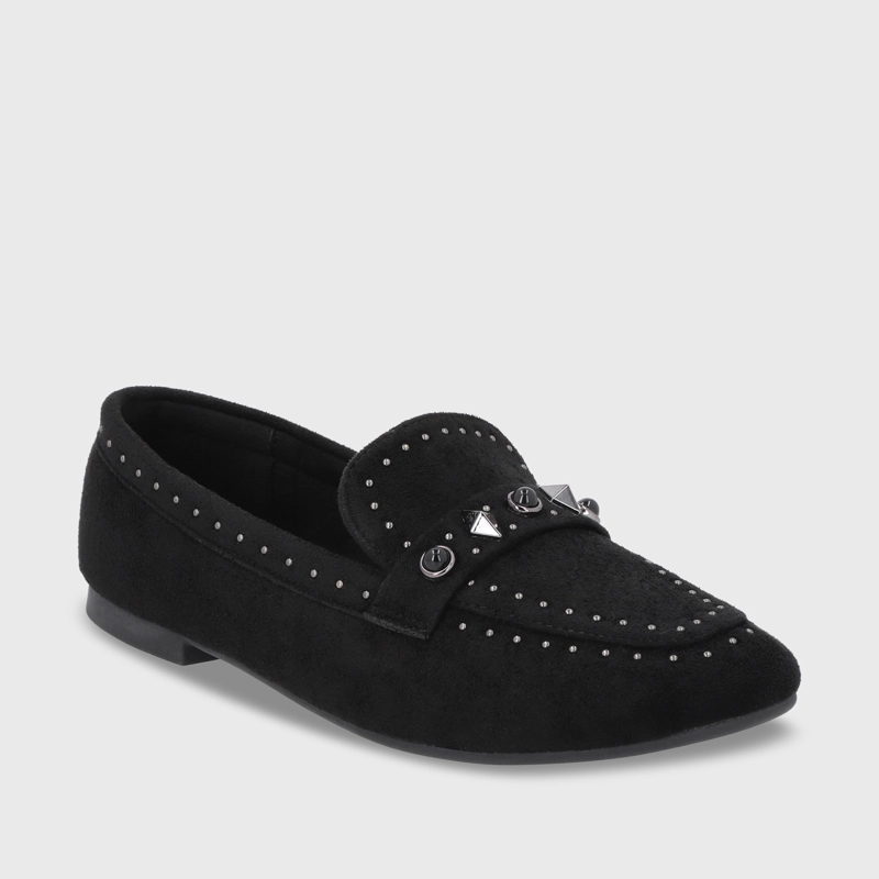 ZAPATO PLANO NEGRO MUJER 54030 - 2