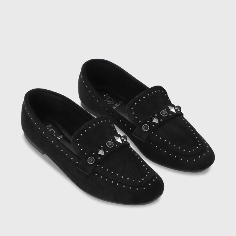 ZAPATO PLANO NEGRO MUJER 54030 - 3