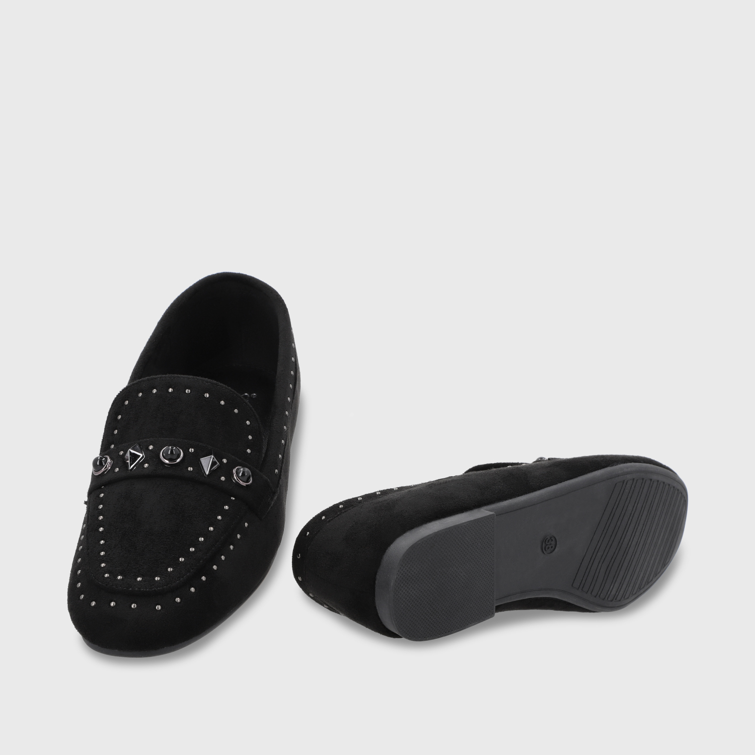ZAPATO PLANO NEGRO MUJER 54030 - 7