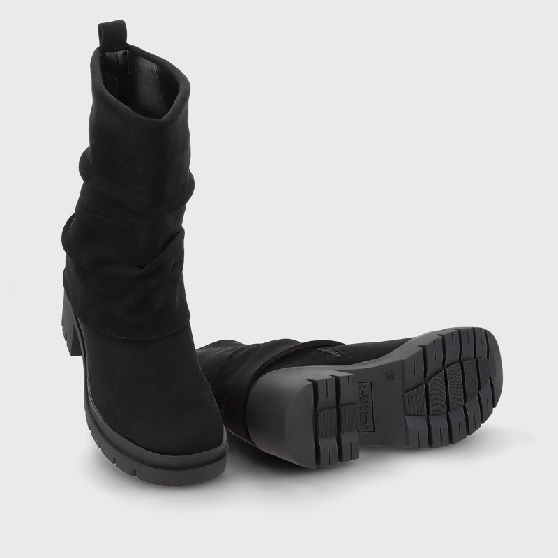 BOTIN PLATAFORMA NEGRO MUJER 46205 - 7