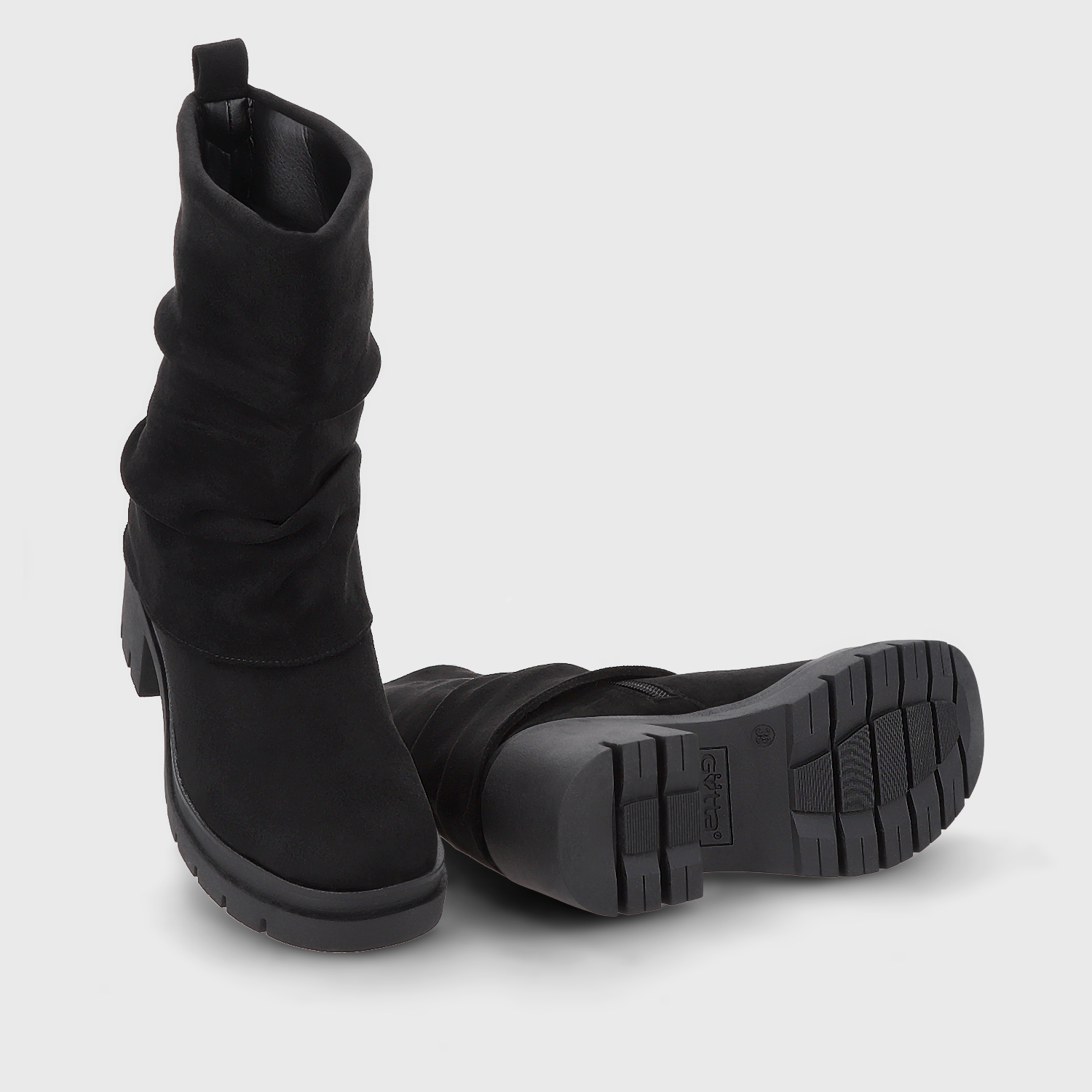 BOTIN PLATAFORMA NEGRO MUJER 46205 - 7