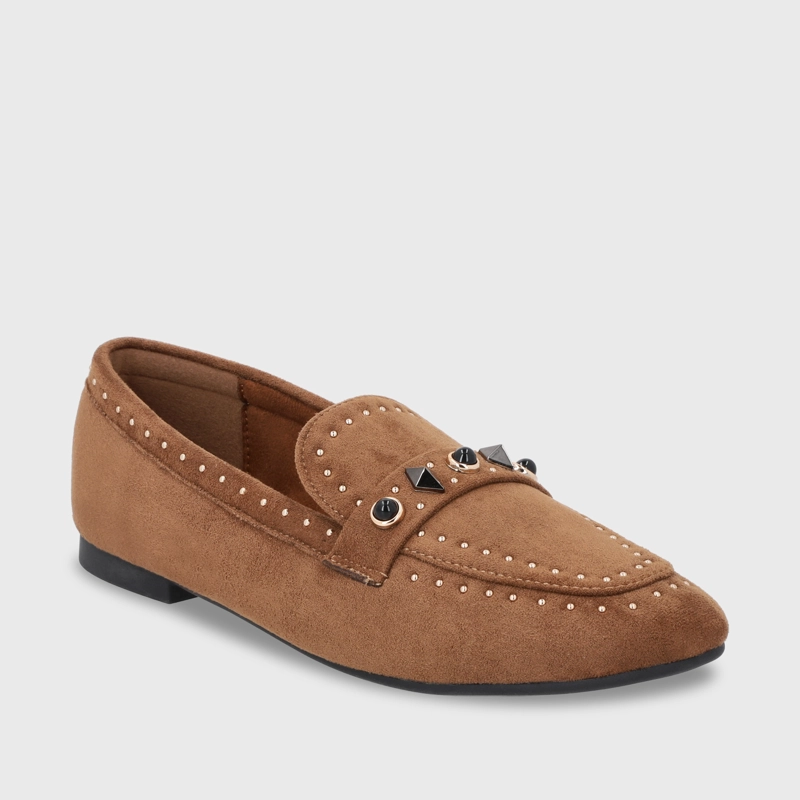 ZAPATO PLANO CAMEL MUJER 54030 - 2