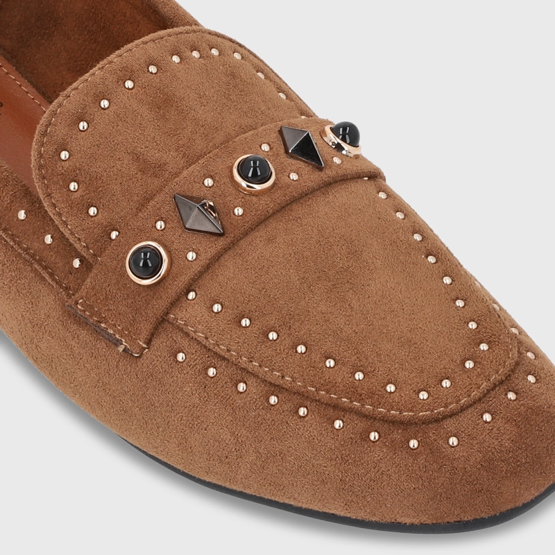 ZAPATO PLANO CAMEL MUJER 54030 - 6