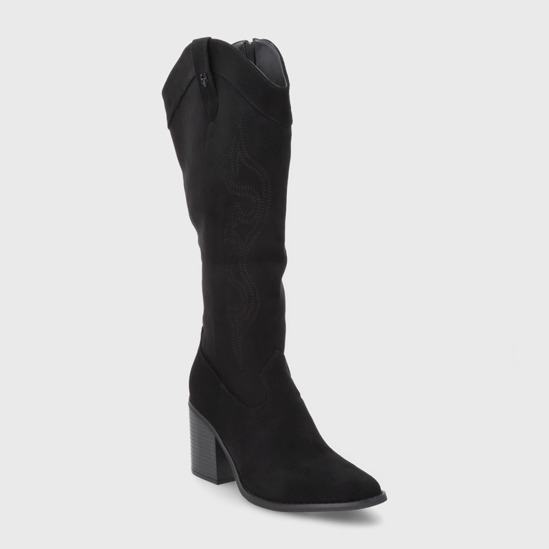 BOTA TACO NEGRA MUJER 53782 - 2