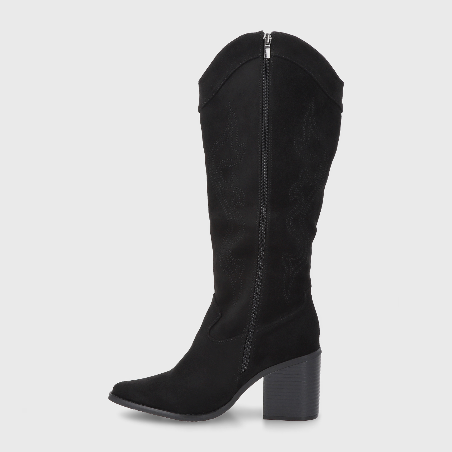 BOTA TACO NEGRA MUJER 53782 - 4