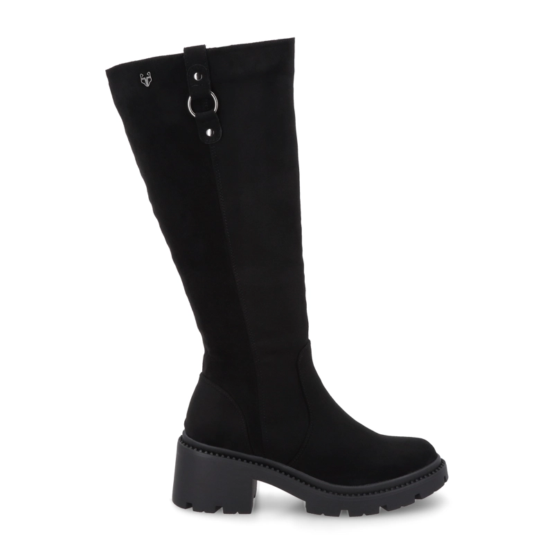 BOTA TACO NEGRA MUJER 45748 - 1