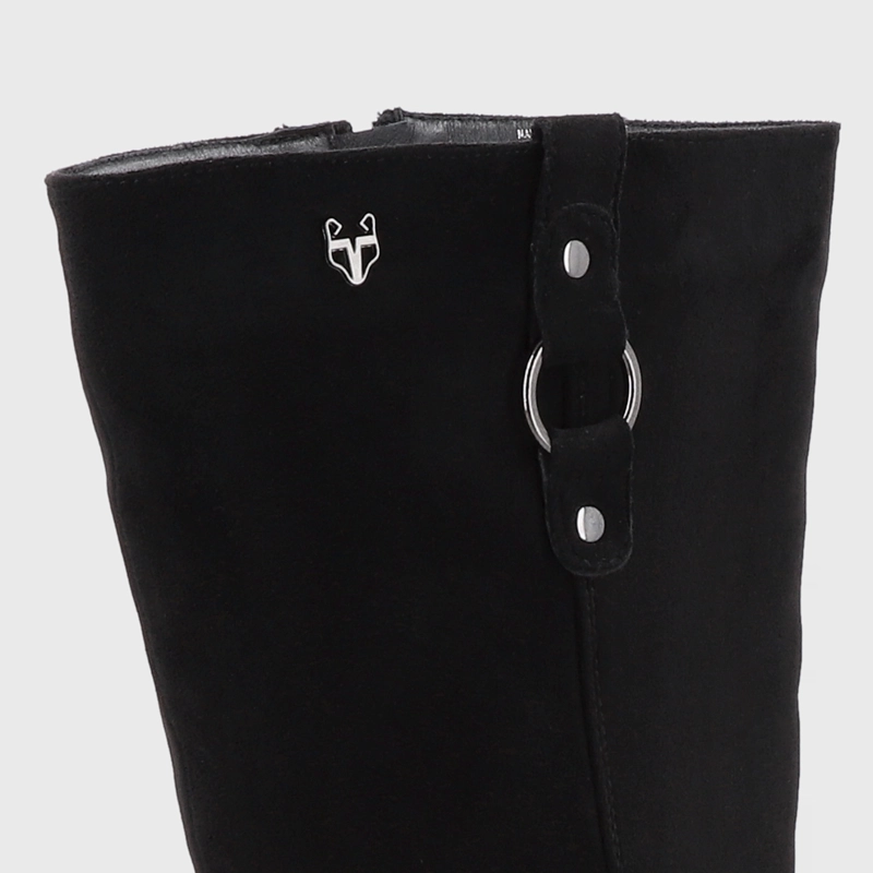 BOTA TACO NEGRA MUJER 45748 - 6