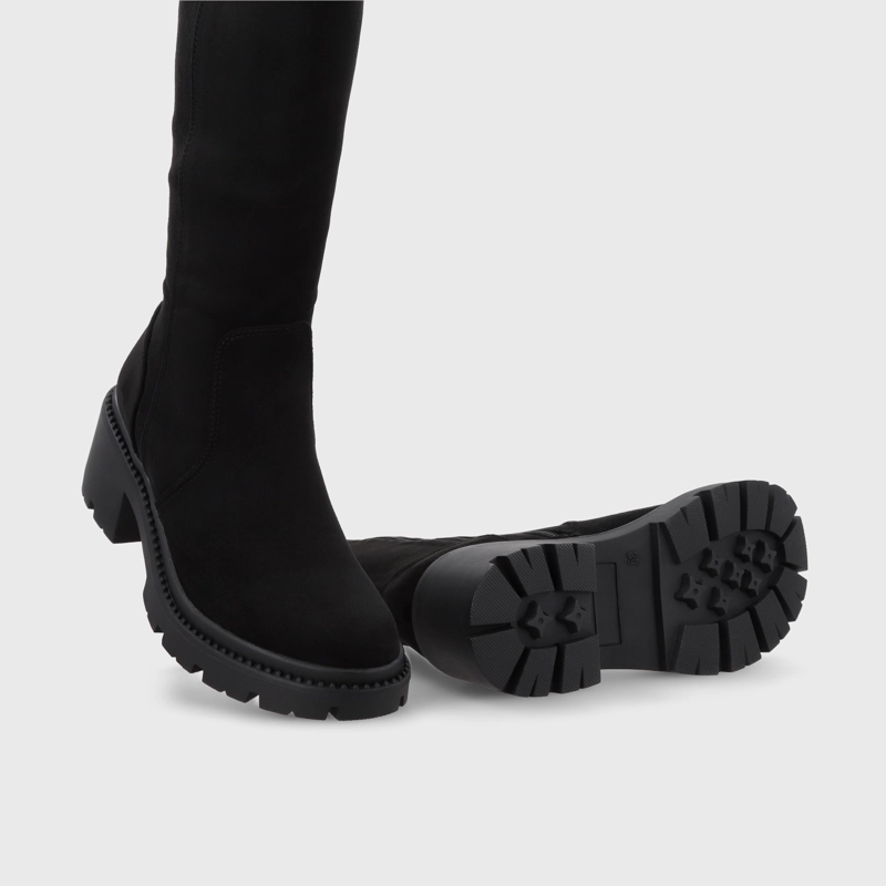 BOTA TACO NEGRA MUJER 45748 - 7
