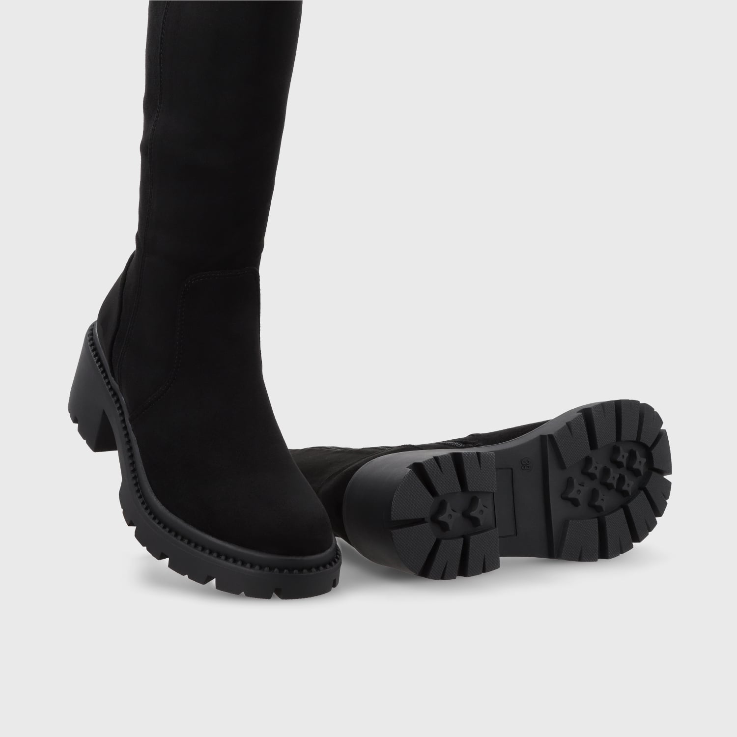 BOTA TACO NEGRA MUJER 45748 - 7