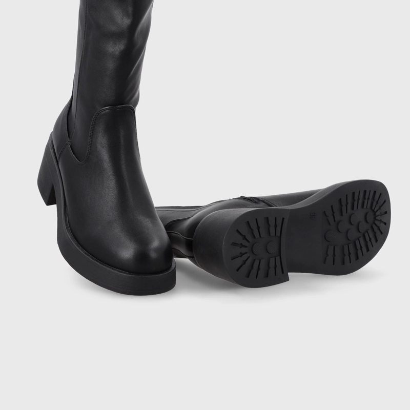 BOTA TACO NEGRA MUJER 55251 - 7