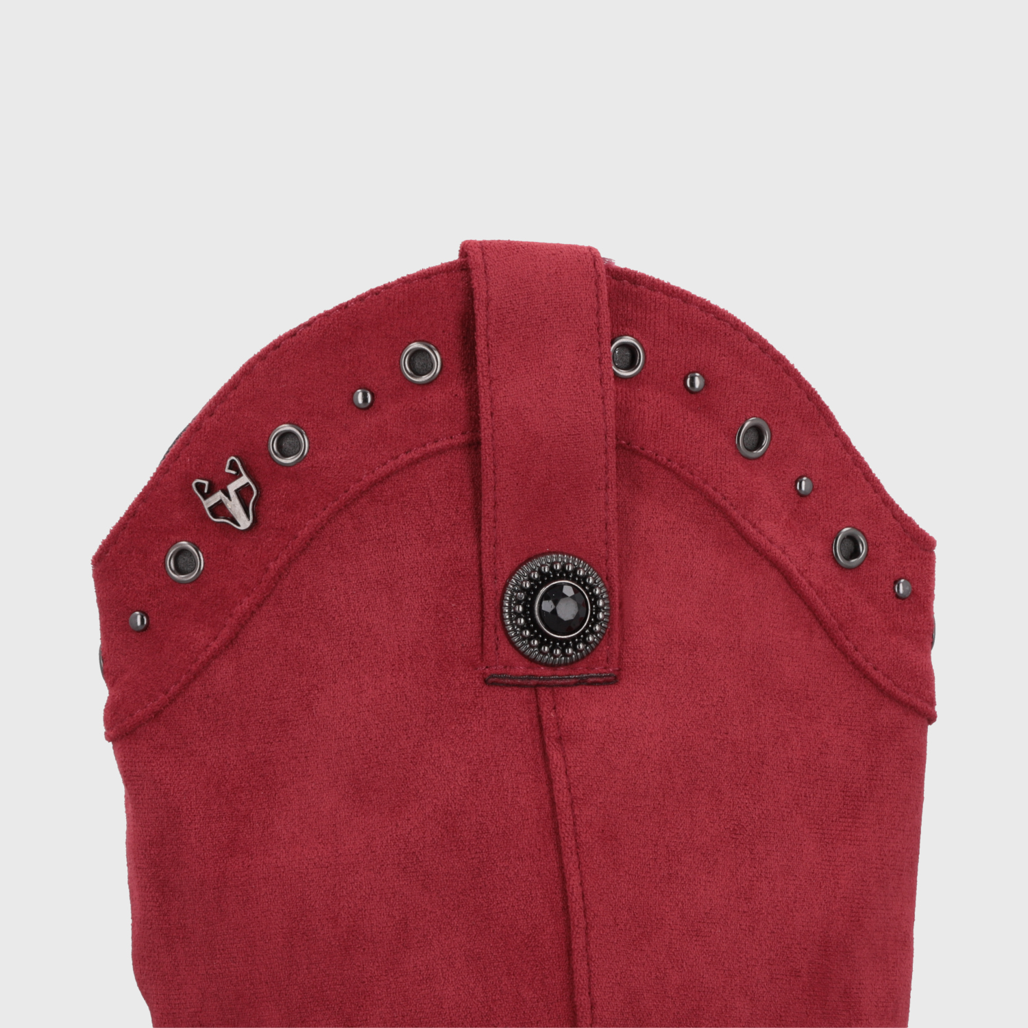 BOTA TACO ROJA MUJER 55301 - 6