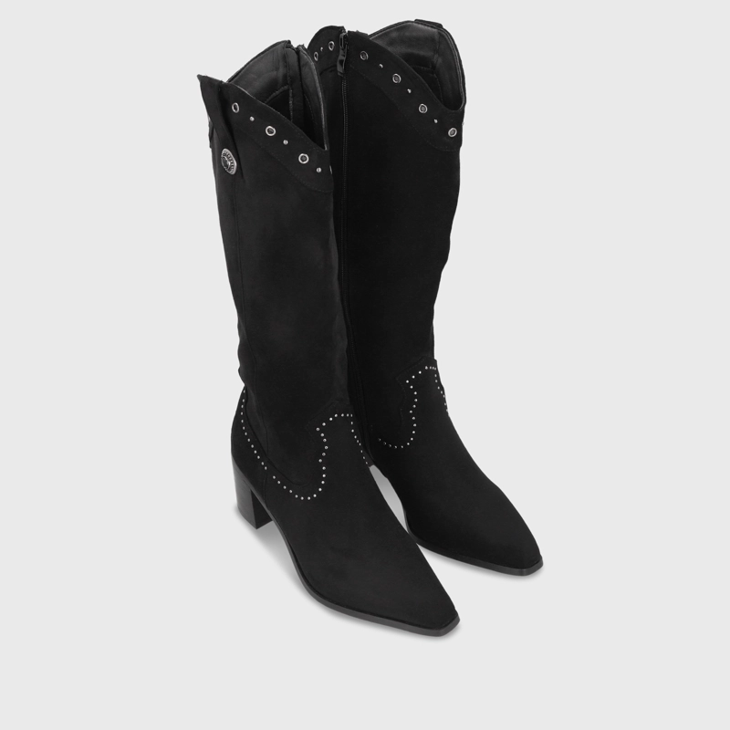BOTA TACO NEGRA MUJER 55301 - 3