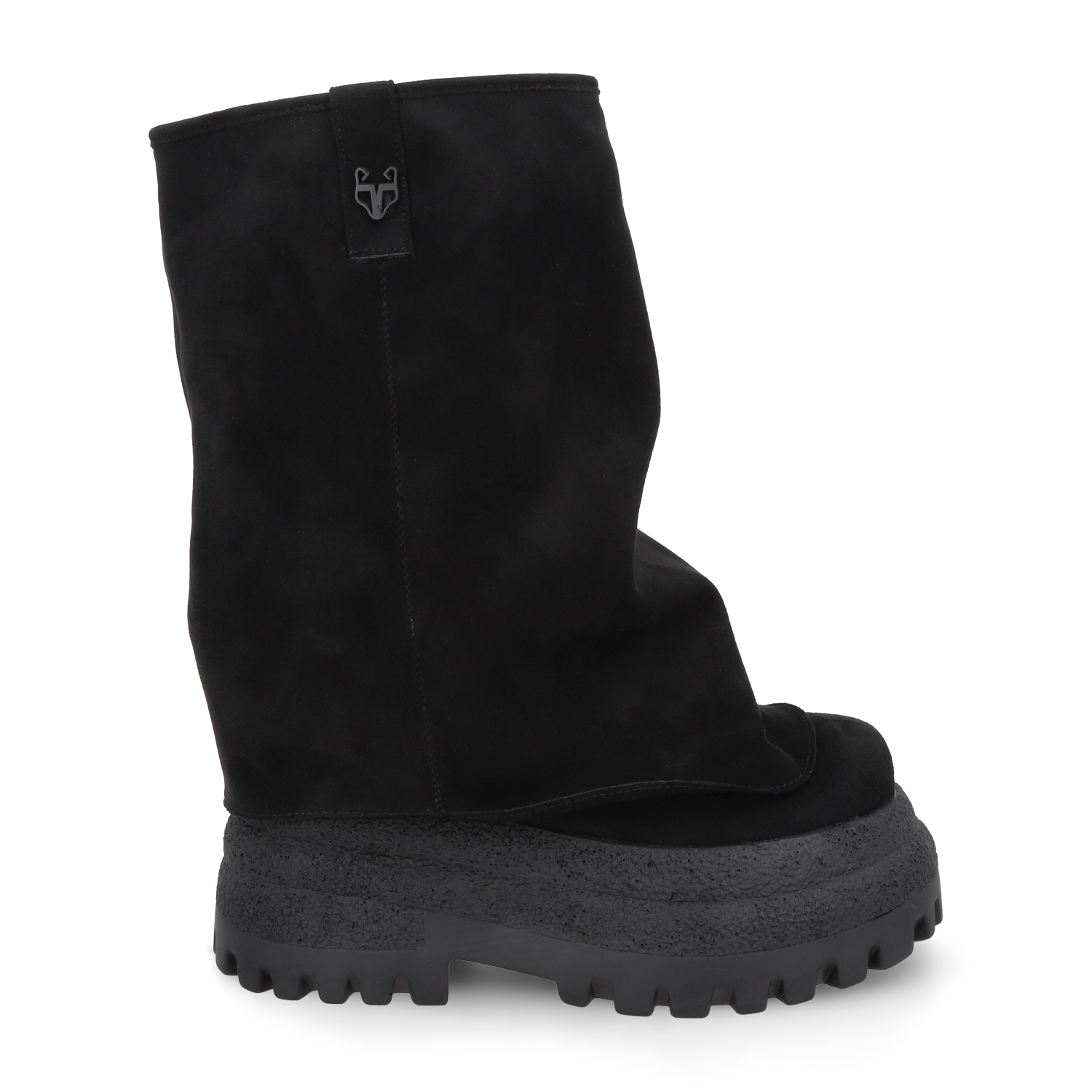 BOTA PLATAFORMA NEGRA MUJER 55291 - 1