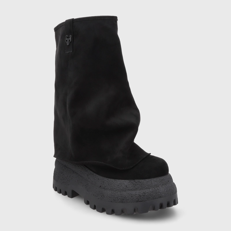 BOTA PLATAFORMA NEGRA MUJER 55291 - 2
