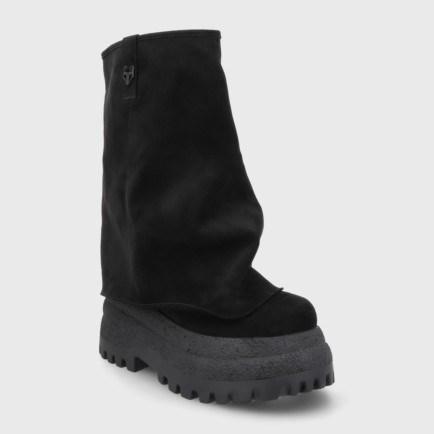 BOTA PLATAFORMA NEGRA MUJER 55291 - 2