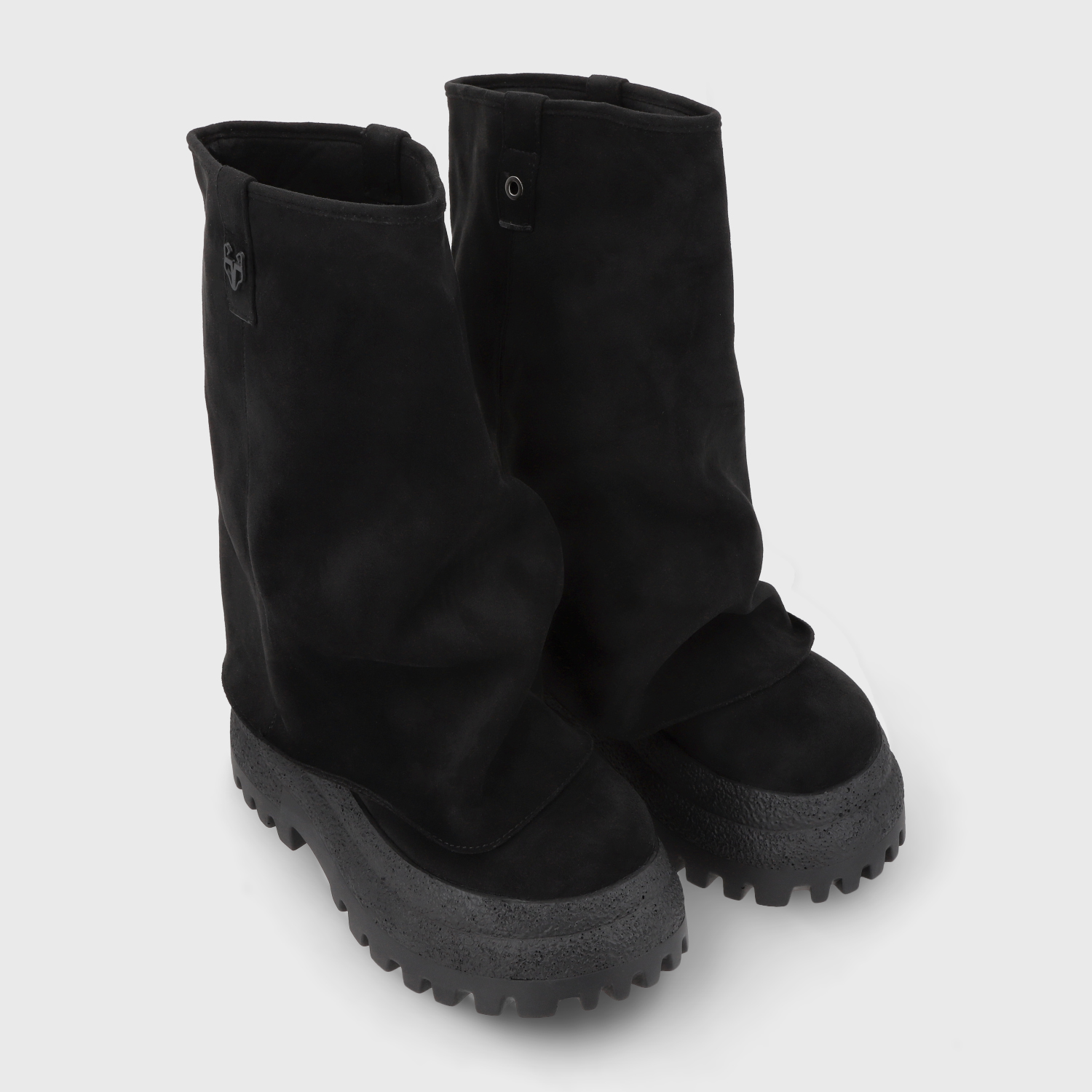 BOTA PLATAFORMA NEGRA MUJER 55291 - 3