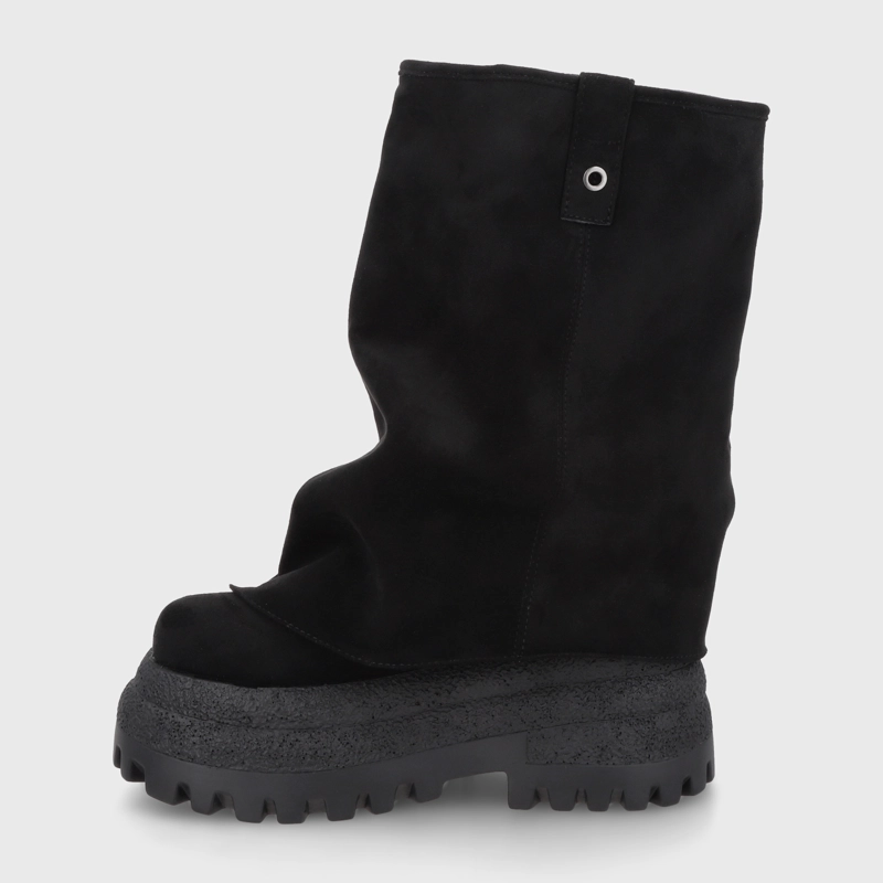 BOTA PLATAFORMA NEGRA MUJER 55291 - 4
