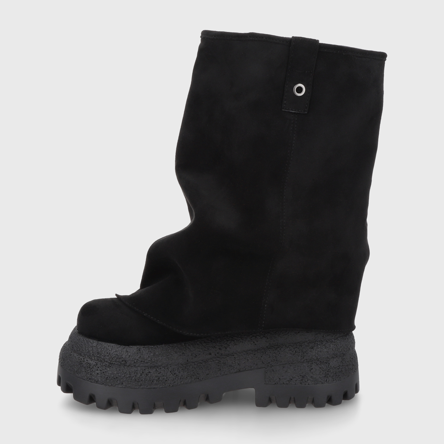 BOTA PLATAFORMA NEGRA MUJER 55291 - 4