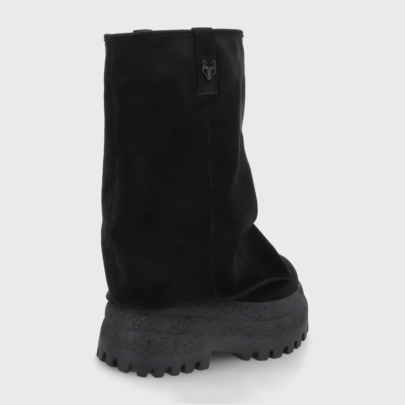 BOTA PLATAFORMA NEGRA MUJER 55291 - 5