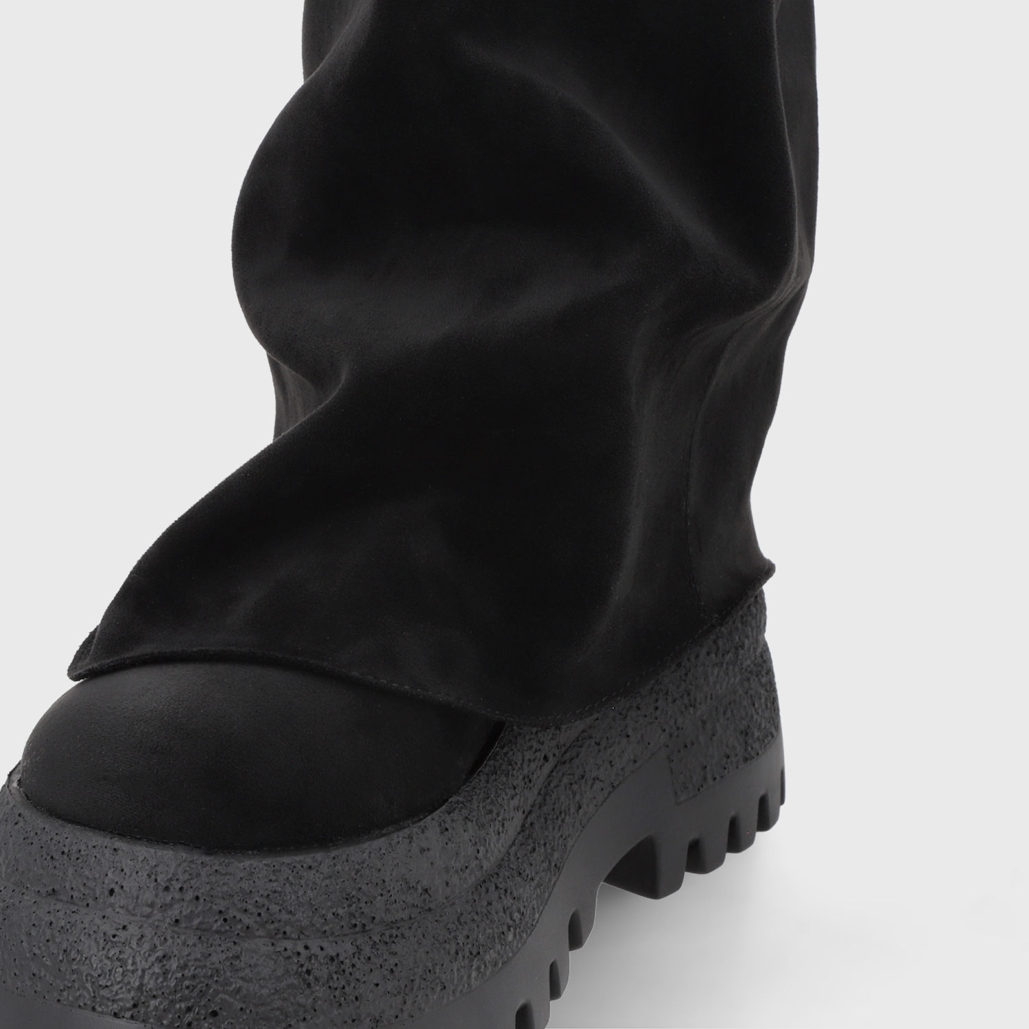 BOTA PLATAFORMA NEGRA MUJER 55291 - 6