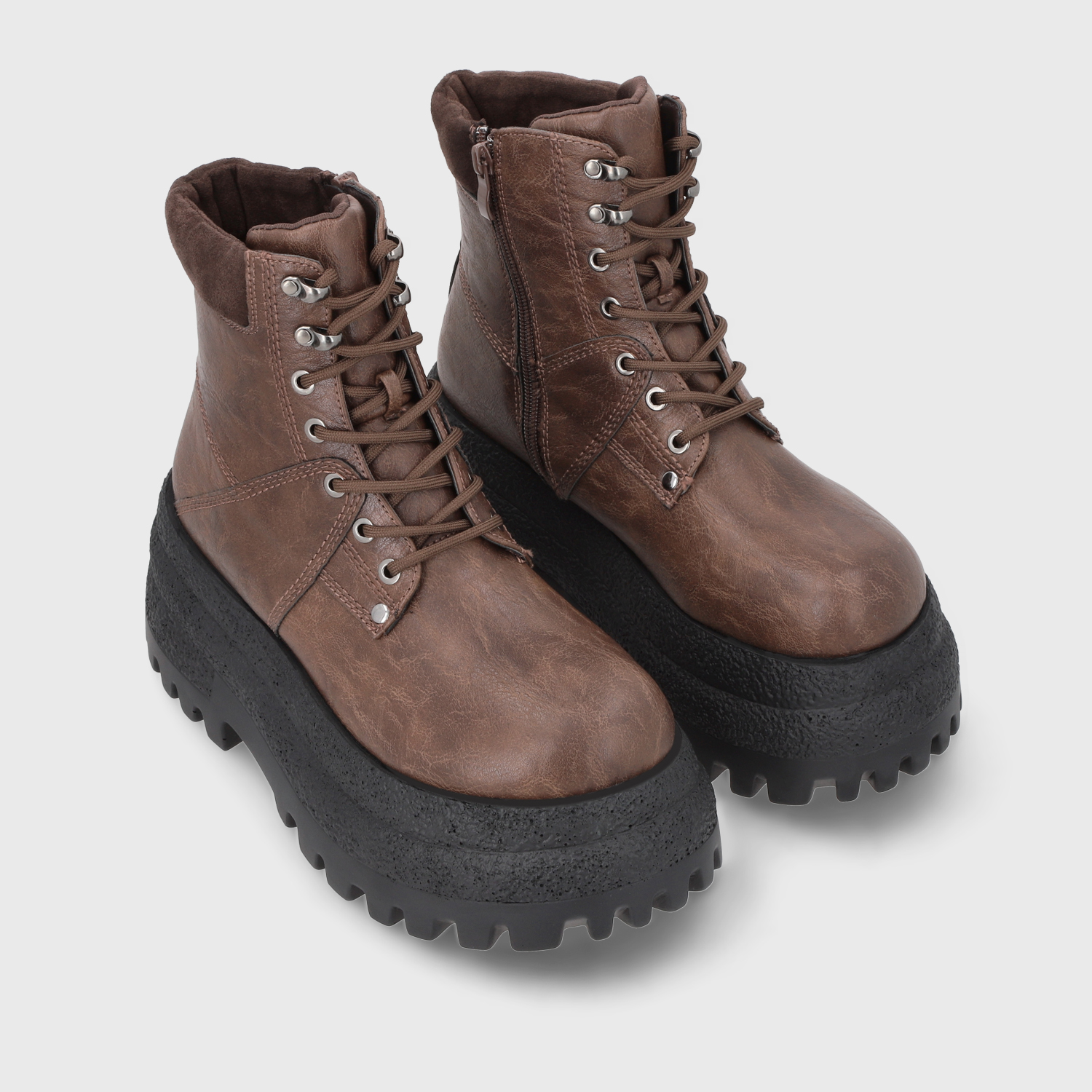 BOTIN PLATAFORMA CAFE MUJER 55290 - 3