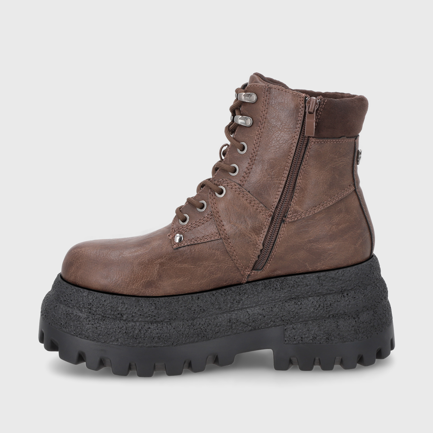 BOTIN PLATAFORMA CAFE MUJER 55290 - 4
