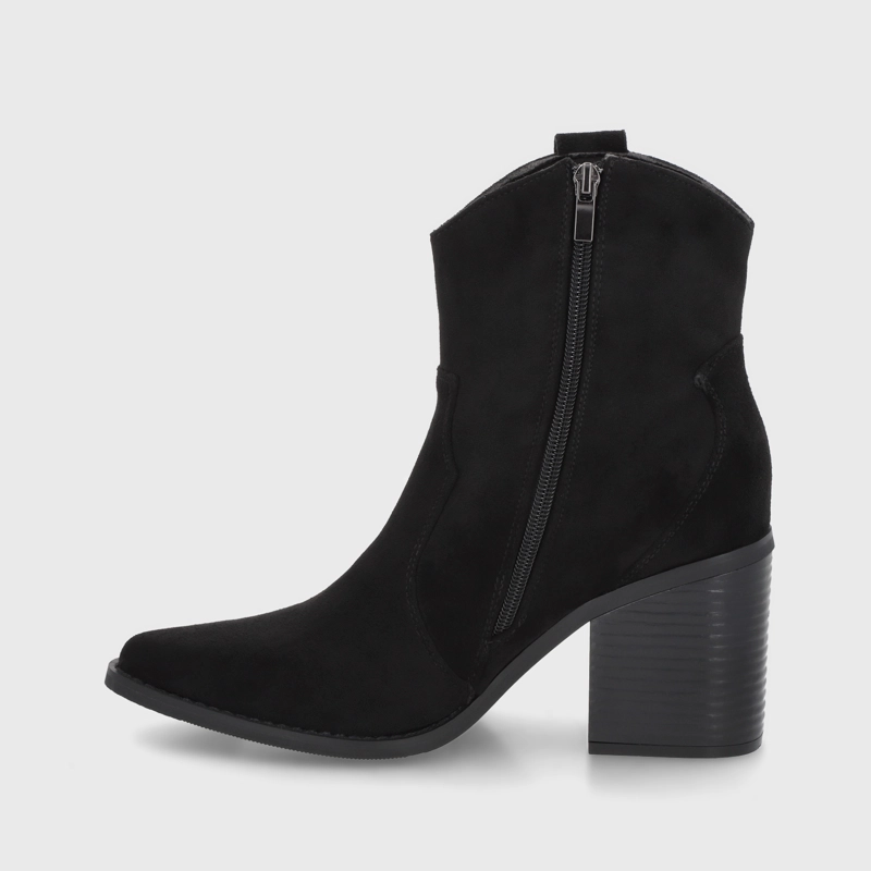 BOTIN TACO NEGRA MUJER 53780 - 4