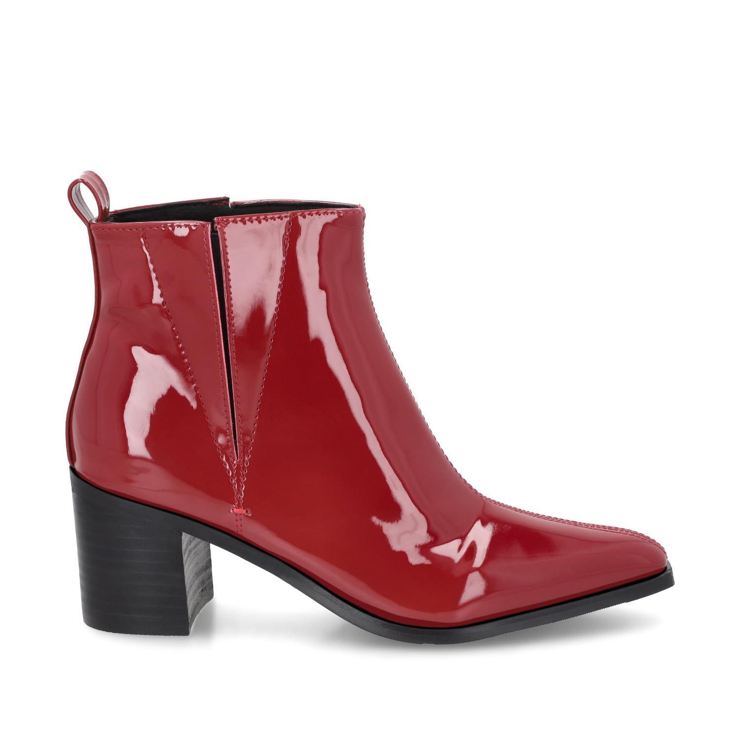 BOTIN TACO ROJO MUJER 55300 - 1