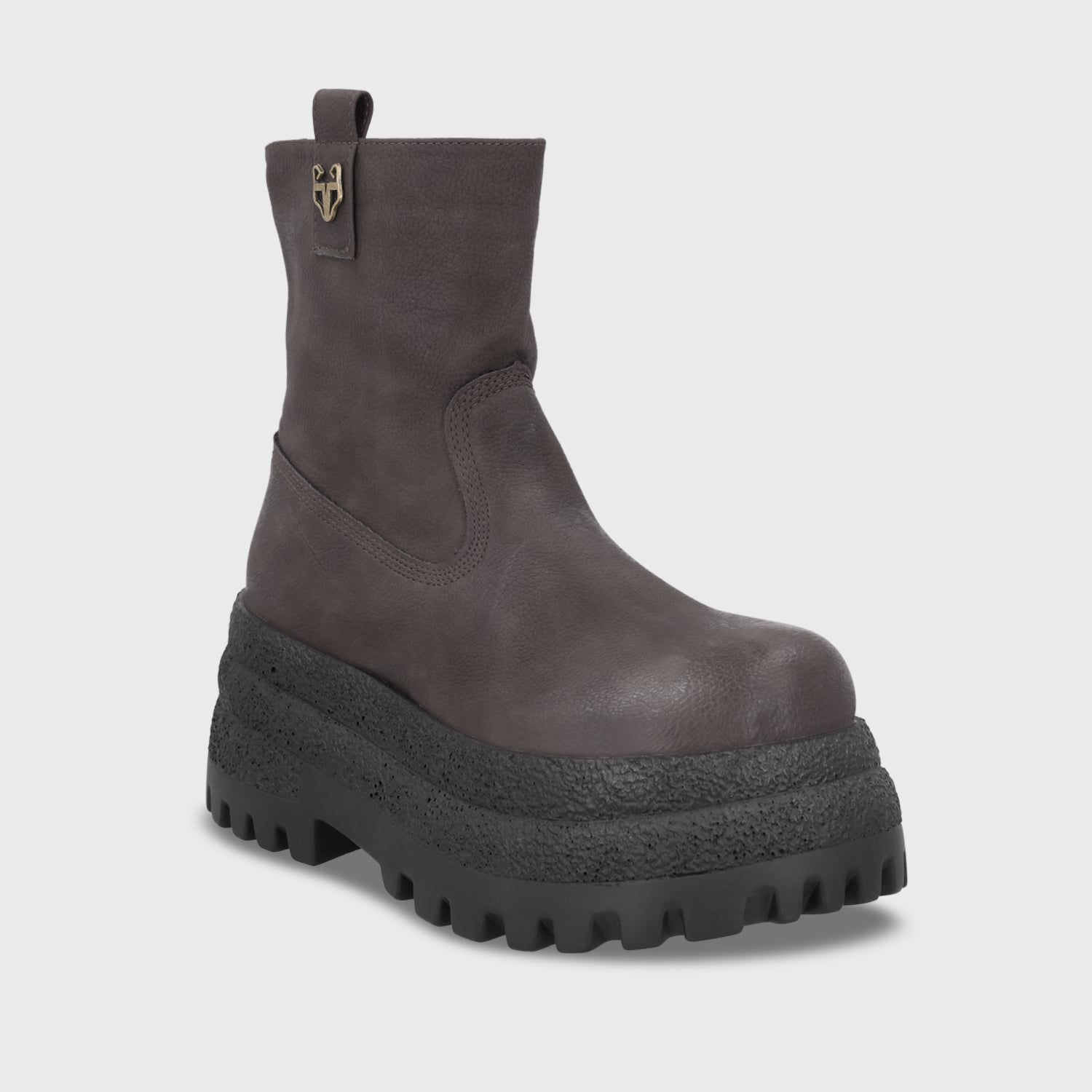 BOTIN PLATAFORMA CAFE MUJER 55292 - 2