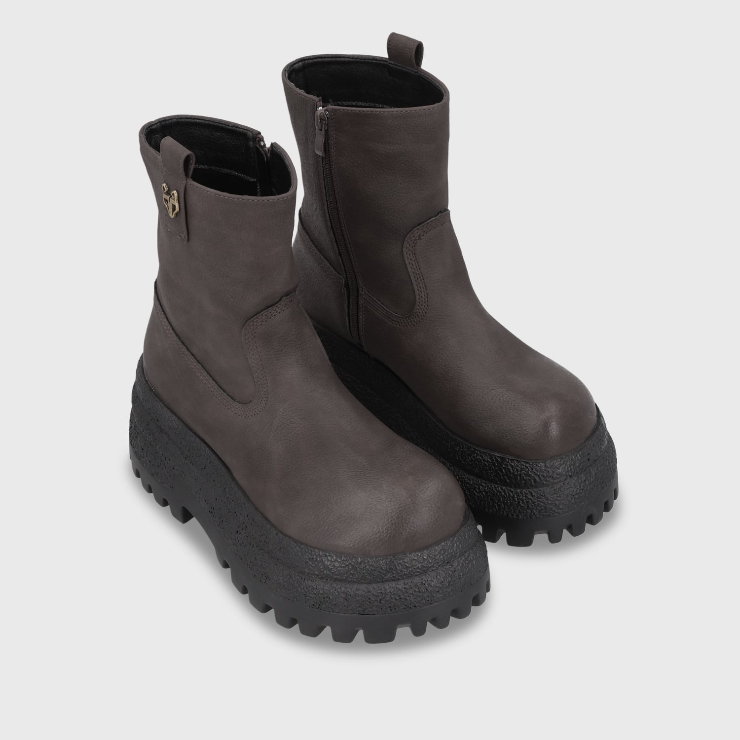 BOTIN PLATAFORMA CAFE MUJER 55292 - 3