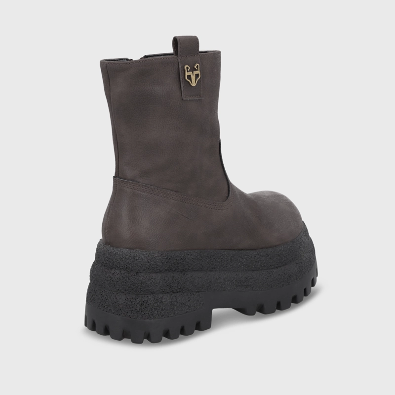 BOTIN PLATAFORMA CAFE MUJER 55292 - 5