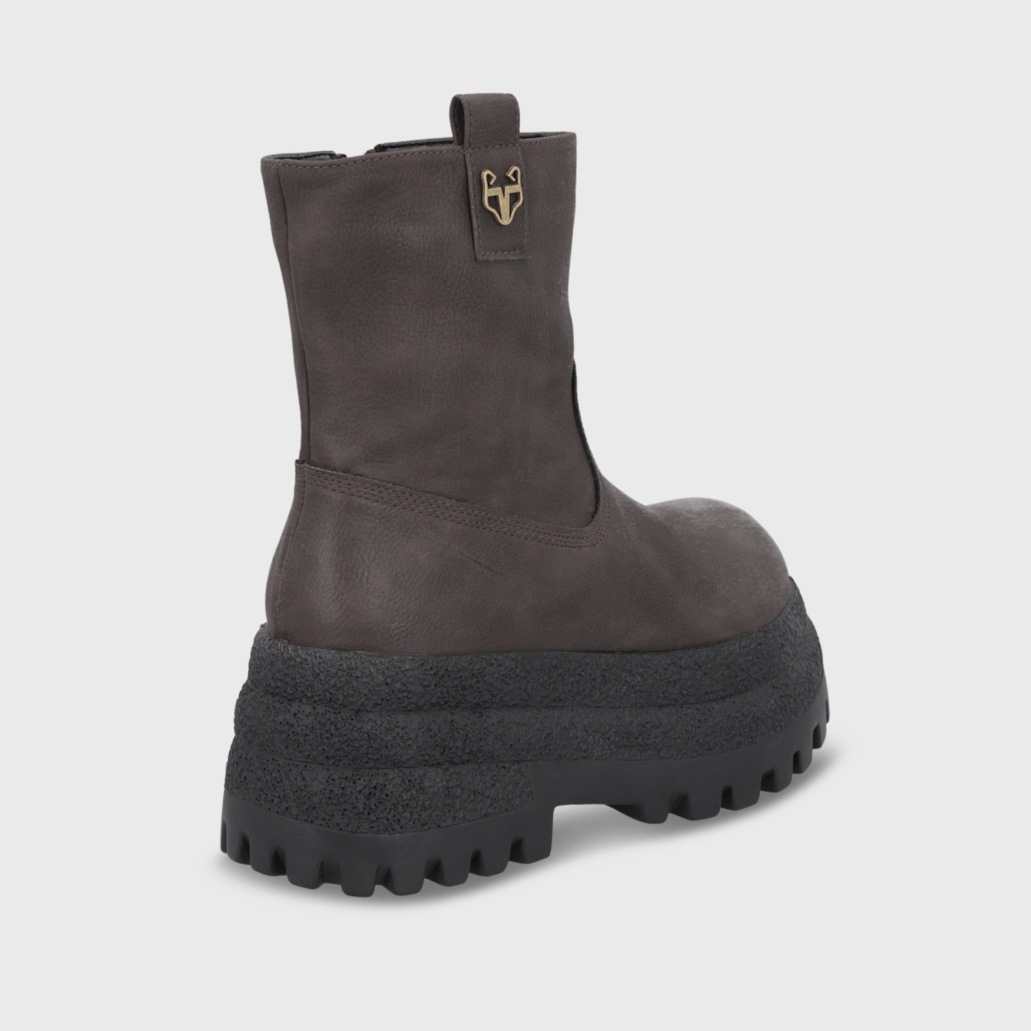 BOTIN PLATAFORMA CAFE MUJER 55292 - 5