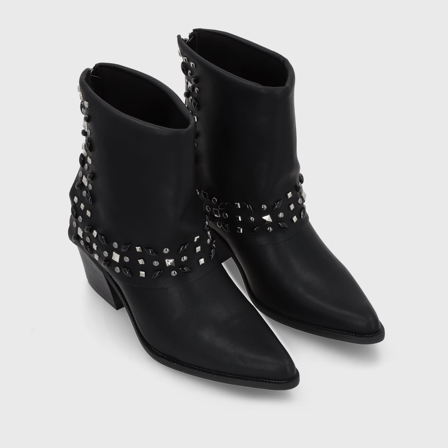 BOTIN TACO NEGRO MUJER 33768 - 3