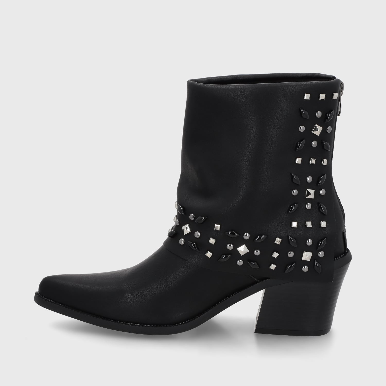 BOTIN TACO NEGRO MUJER 33768 - 4