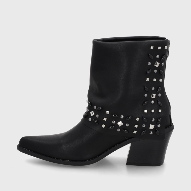 BOTIN TACO NEGRO MUJER 33768 - 4