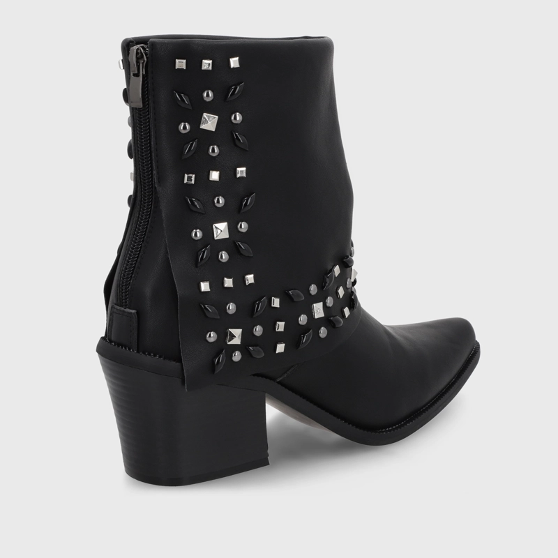 BOTIN TACO NEGRO MUJER 33768 - 5