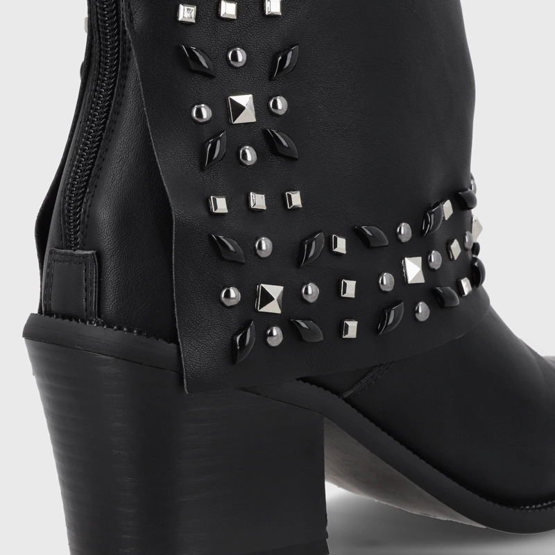 BOTIN TACO NEGRO MUJER 33768 - 6