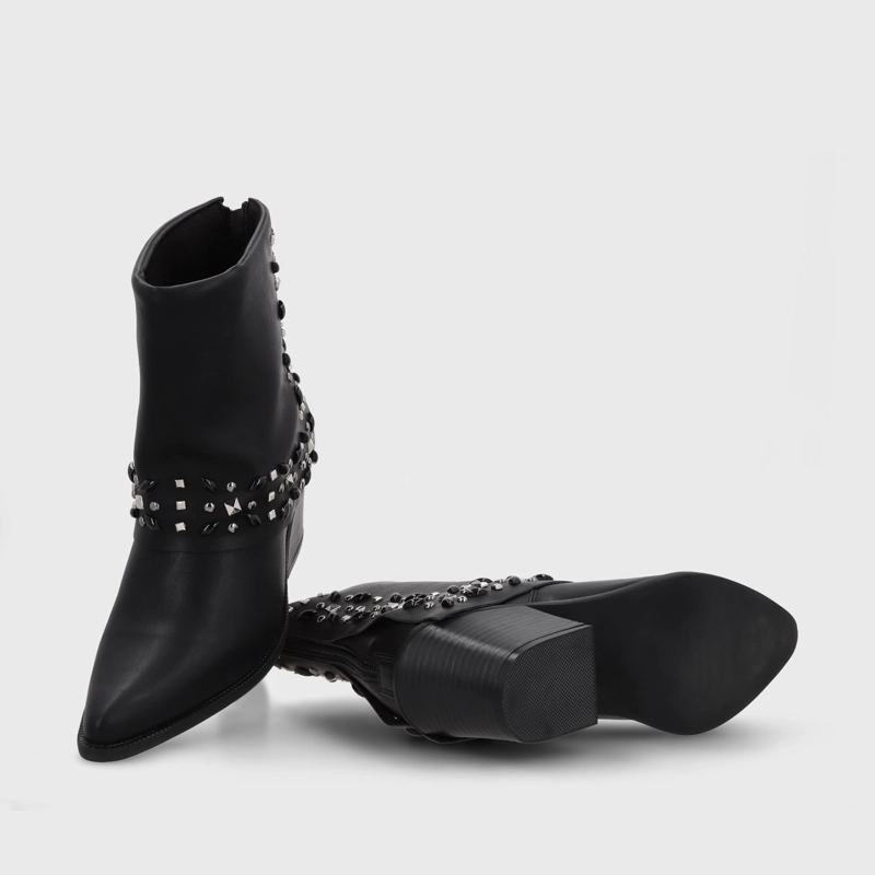 BOTIN TACO NEGRO MUJER 33768 - 7