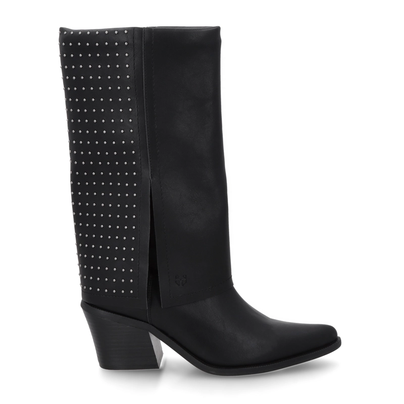 BOTA TACO NEGRA MUJER 33769 - 1