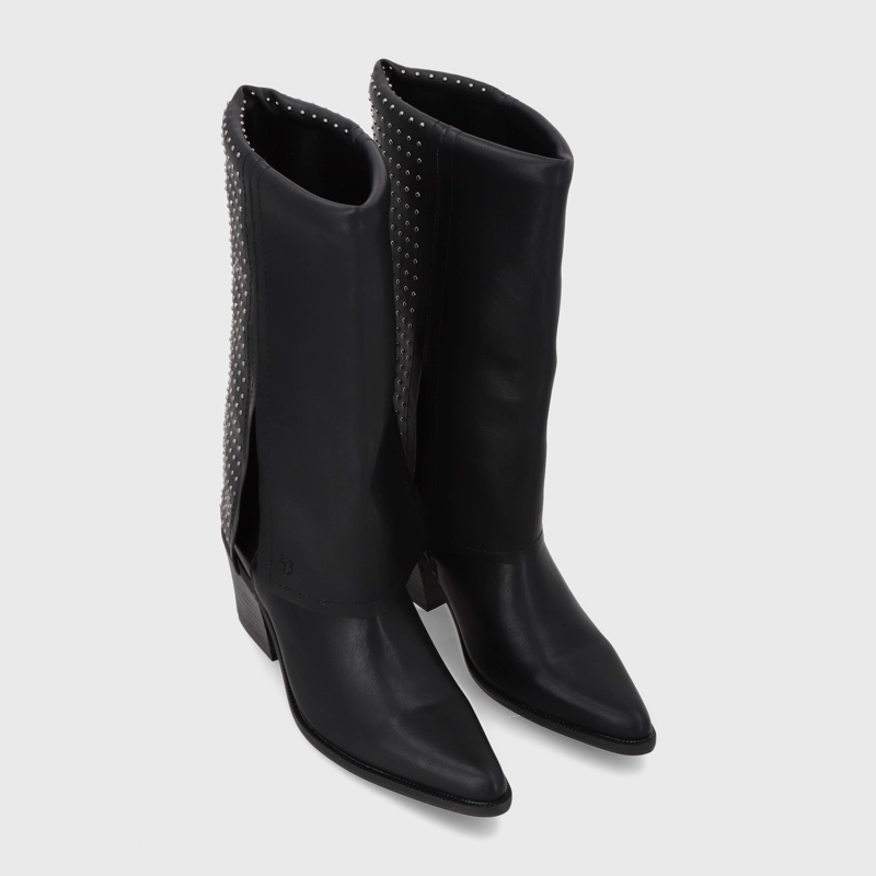 BOTA TACO NEGRA MUJER 33769 - 3