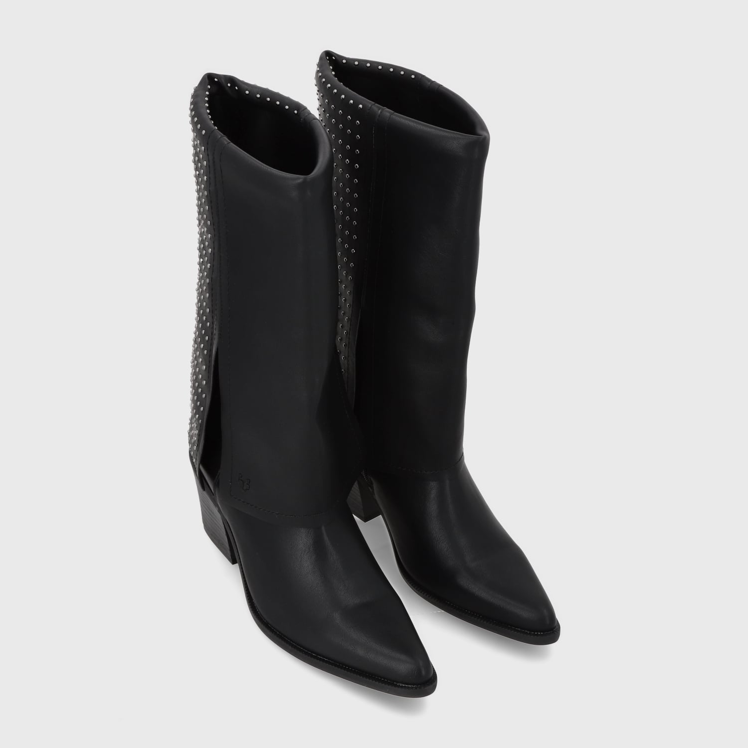 BOTA TACO NEGRA MUJER 33769 - 3