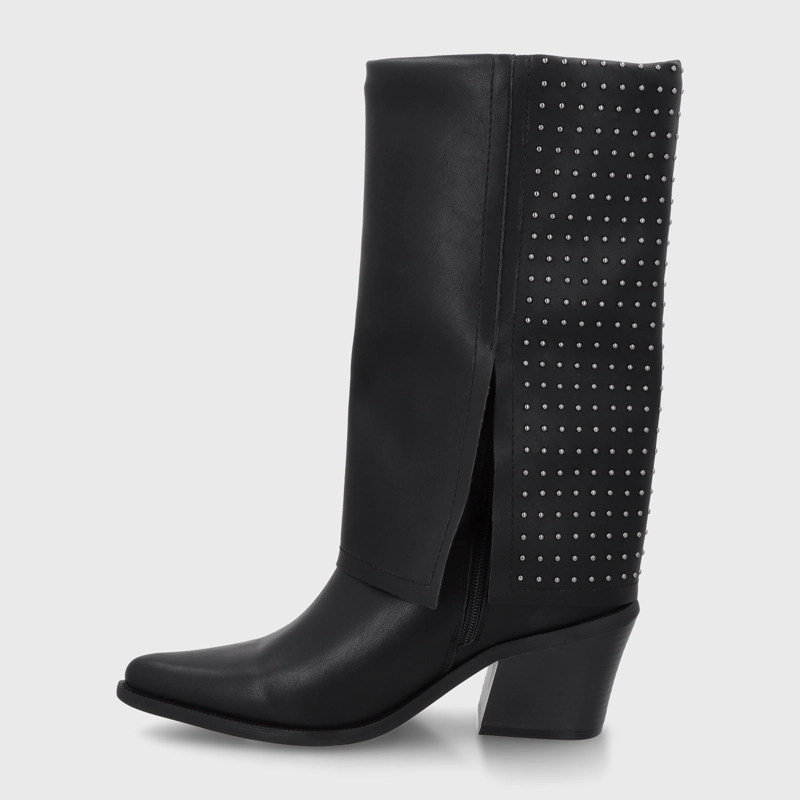 BOTA TACO NEGRA MUJER 33769 - 4