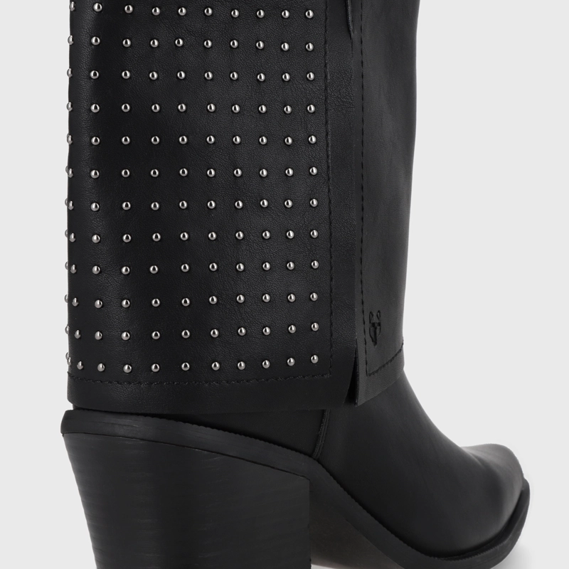 BOTA TACO NEGRA MUJER 33769 - 6
