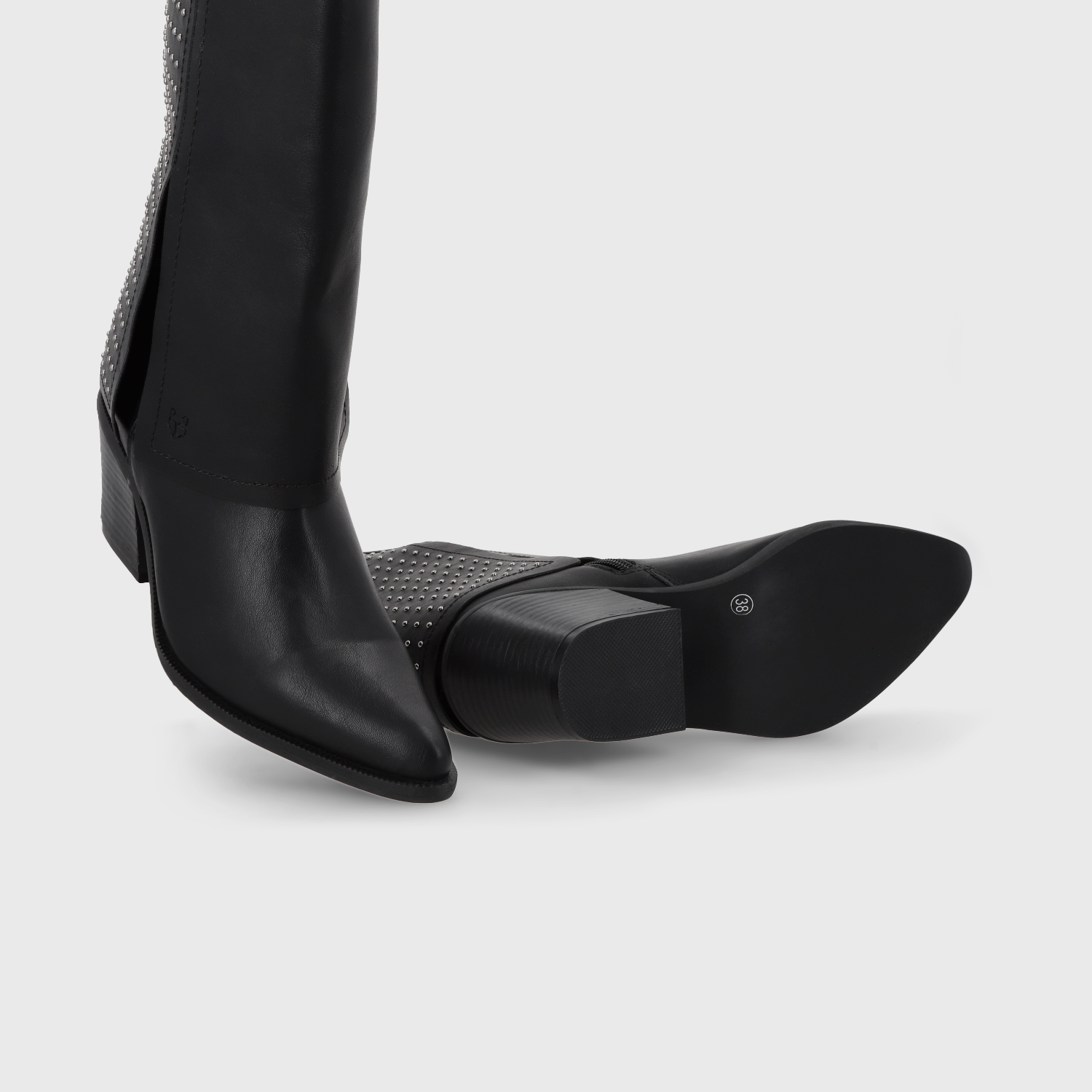 BOTA TACO NEGRA MUJER 33769 - 7