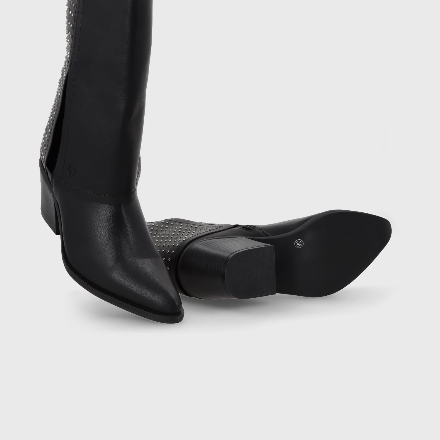 BOTA TACO NEGRA MUJER 33769 - 7