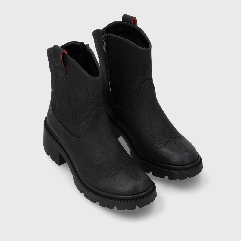 BOTIN TACO NEGRO MUJER 45745 - 3